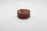 Realeather Solid Natural Veg Tan Leather Bracelet, Natural, Pack Of 8 US Realeather