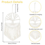 FREEBLOSS DIY Macrame Tree of Life Wall Hanging Kit Macrame Tapestry Wall Hanging Tree of Life Dreamcatcher Wall Hanging Decor for Living Room Macrame Kit for Beginner with Instruction FREEBLOSS