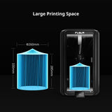 Flsun T1 Pro Delta 3D Printer - New FDM 3D Printer, 1000 mm/s high-Speed Printing, Dual-Gear Strong extruder, one-Button Automatic Leveling, 300°C high-Temperature Nozzle, Al Intelligent Monitoring FLSUN