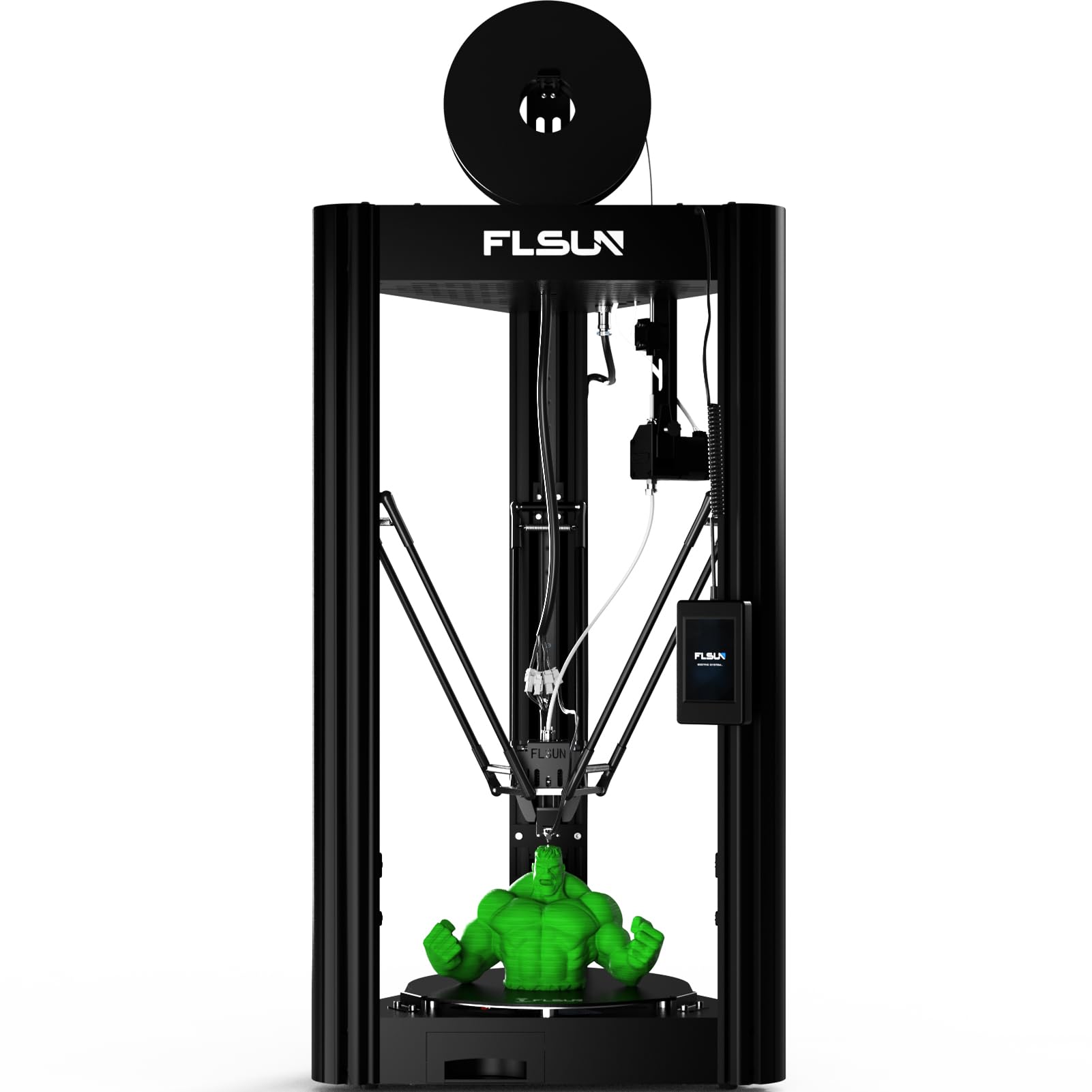 Flsun Super Racer 3D Printer Upgrade 200 mm/s High Speed 2800 + mm/s², flsun sr Upgrade Delta 3D Printers with Direct Drive Extruder and Auto Leveling Size Φ260 x 330 mm (flsun sr) - WoodArtSupply