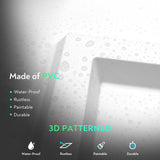 STICKGOO PVC Ceiling Tiles, 2'x2' Glue Up Ceiling Panel White to Prevent Breakage Cover 48 Sq. Ft, Pack of 12 Tiles STICKGOO