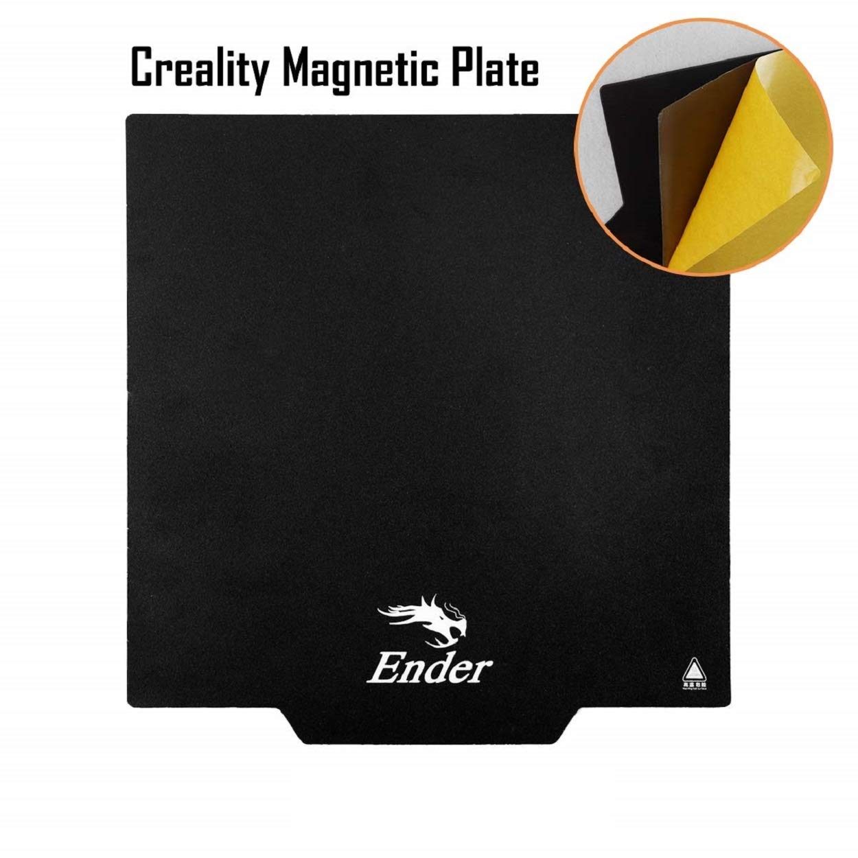 Creality Ender 3 Bed Plate, Ender 3 Pro Bed Mat, Ender 3 Pro Mat for Ender 3 V2 for Ender 3/Ender 3 Pro/Ender 3 V2/Ender 3 V2 Neo/Ender 3 Neo/Ender 3 S1/3 S1 Pro/Ender 5 Pro 3D Printer 235X23 - WoodArtSupply