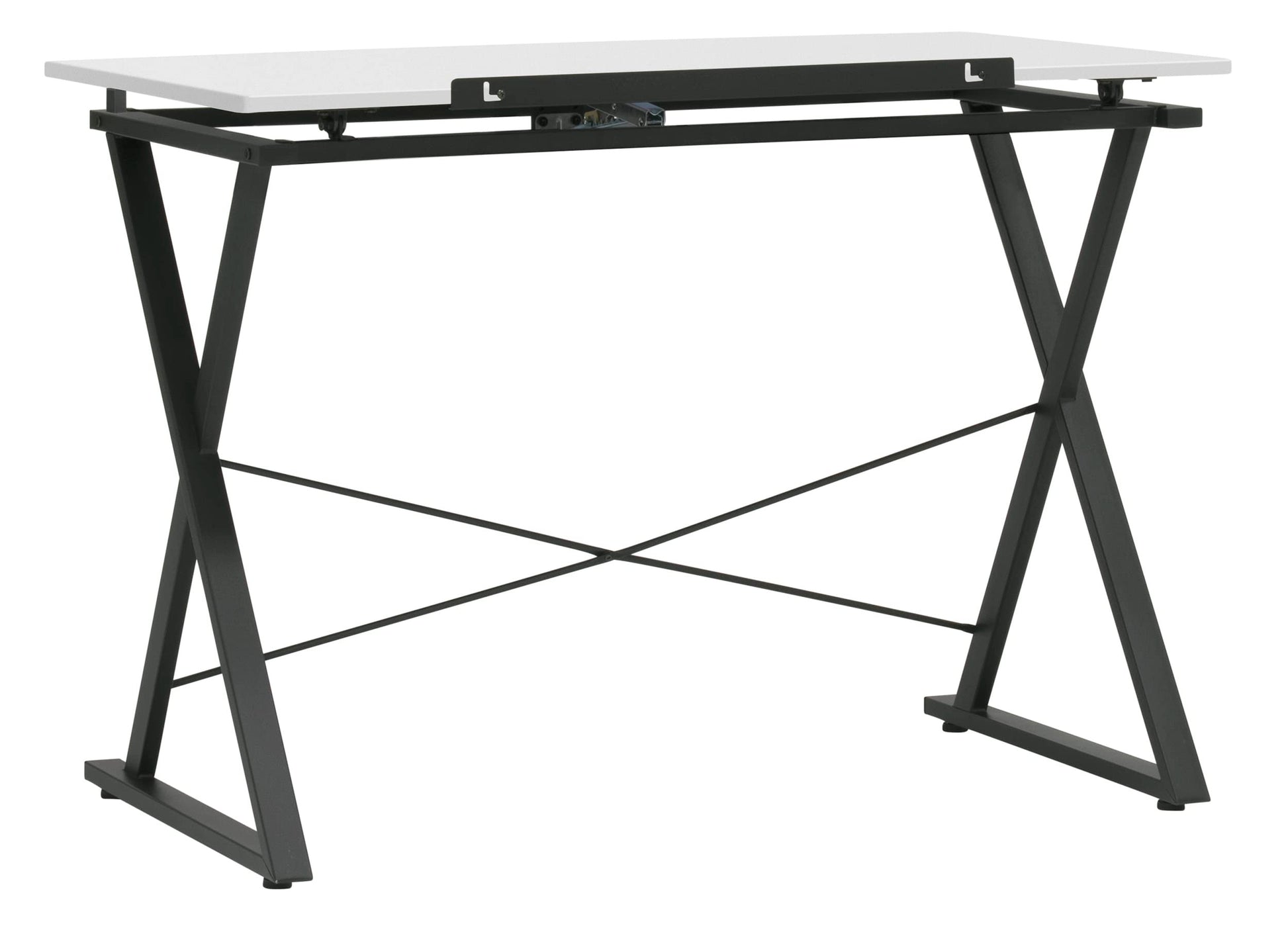 Studio Designs Modern Axiom Artists Drawing Table - Charcoal and White - WoodArtSupply