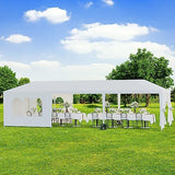 BBBuy 10’X30’ Outdoor Canopy Tent with Removable Sidewalls Gazebo Shelter Pavilion for Backyard BBQ Camping Picnic Parties Wedding Ceremony, Easy Assemble and Removable BBBuy