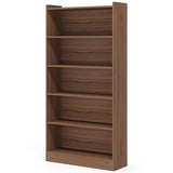 Tribesigns 6-Tier Tall Bookcase, 71 Inches Bookshelves and Bookcases, Floor Standing 5 Shelf Library Bookcase for Home Office, Living Room, Bedroom Tribesigns