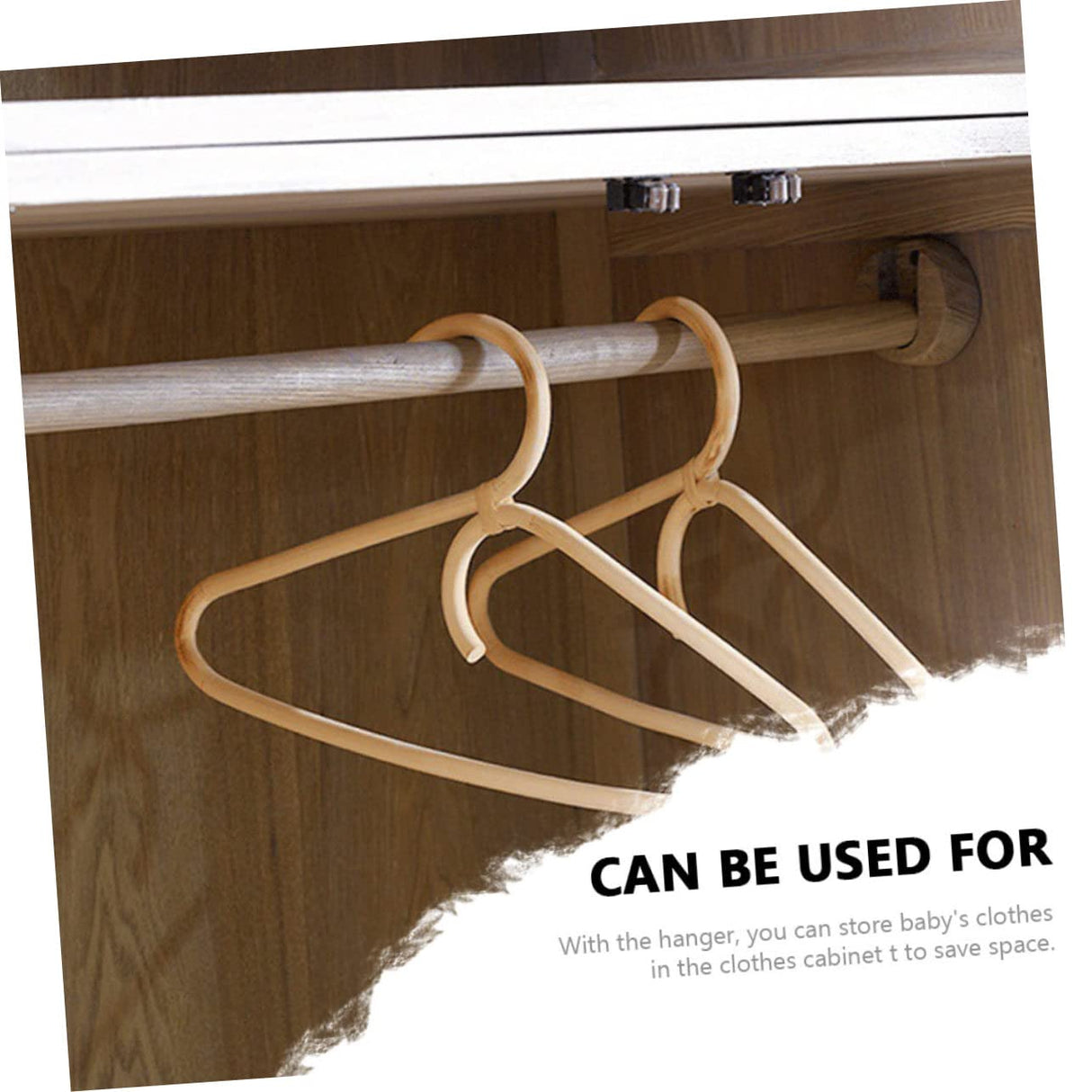 COLLBATH 1pc Children Hanger Wardrobe Hanger Rack Baby Clothes Hanger Baby Hangers Unisex Photo Hanger Baby Clothing Hanger Purse Hangers Clothes Rack Rattan Display Stand Girl Child Pet COLLBATH