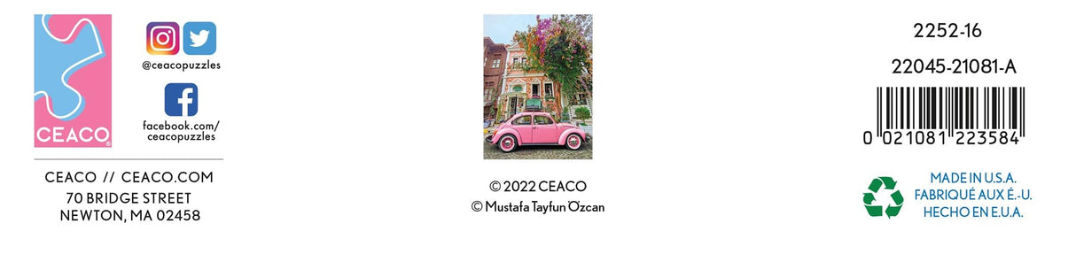 Ceaco - Scenic Photography - Boulevard in Bloom - 300 Piece Jigsaw Puzzle Ceaco