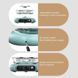 BIYQFCR Mini Pottery Wheel - 4.7Inch Rotating Electric Pottery Wheel, Pottery Wheel for Adults,Comes with 8Plastic Tools and 6Clay Sets,Suitable for Kids,Teenagers and Adults Beginners Craft Clay Kit BIYQFCR