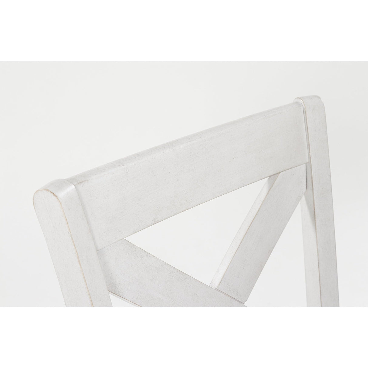 Signature Design by Ashley Robbinsdale Casual Upholstered Solid Wood Dining Chair with Nailhead Trim, Set of 2, White & Light Gray Signature Design by Ashley