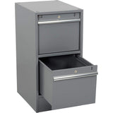 Global Industrial 60" W x 30" D Workbench, 1-3/4" Laminate Square Edge Top, 2 Drawer/Cabinet Global Industrial