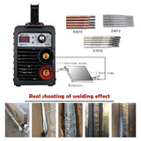 HONE Stick Welder, 110V/220V Actual 140Amp ARC Welder Machine, IGBT Inverter Digital Display LCD Welding Machines with Hot Start Arc Force Anti-Stick, High Efficiency for 1/16"-1/8" Welding Rod. HONE
