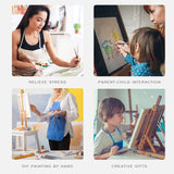 DoMyArt Acrylic Paint by Number Kit for Adults - World Famous Painting16X20 Inch (The Starry Night) DoMyArt