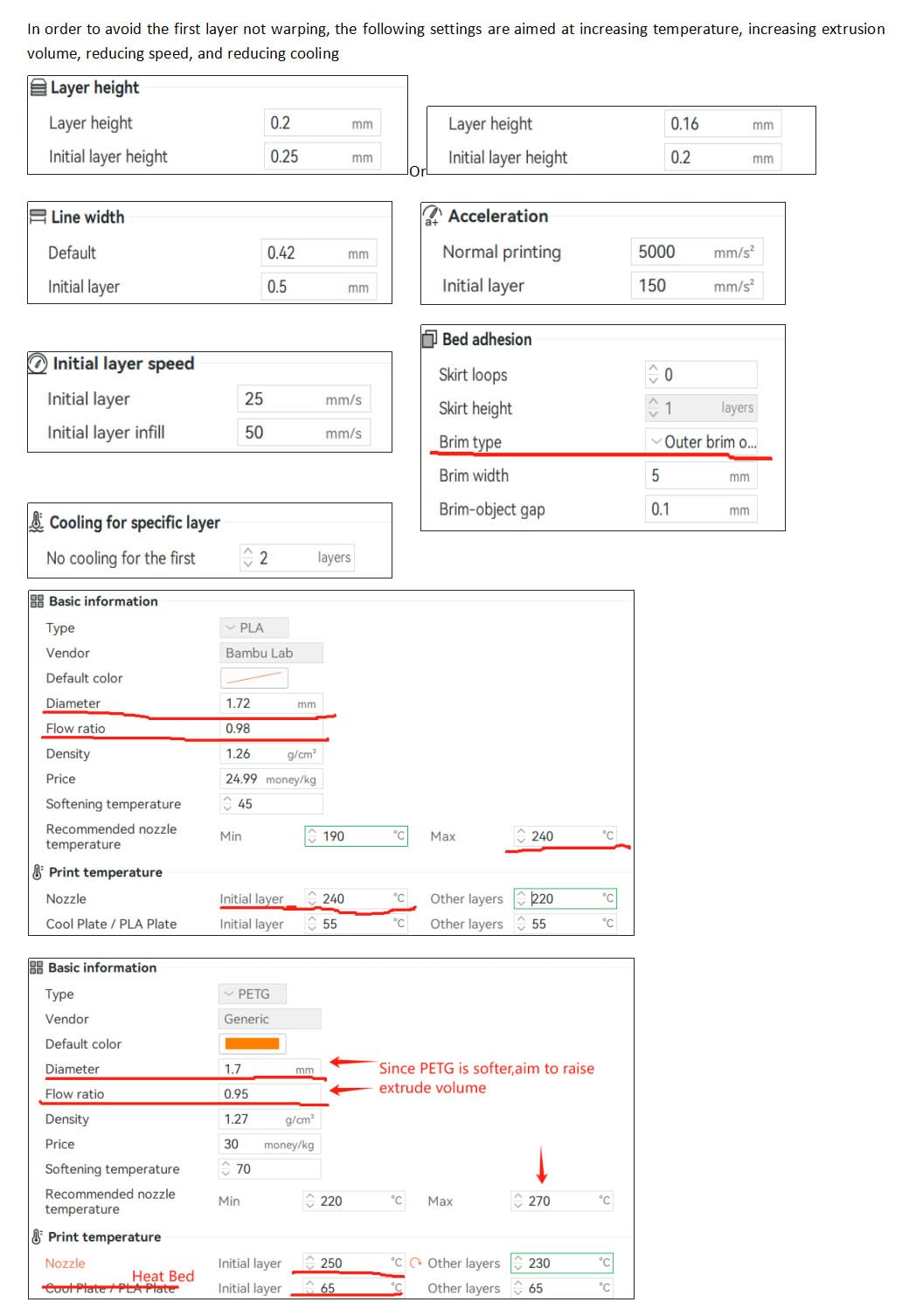 Stronghero3D PETG 3D Printer Filament 1.75mm,Gradient Multicolors,Blue,1kg(2.2lbs) Accuracy +/-0.05mm for ender3 Cr10 Stronghero3D