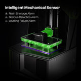 ELEGOO Saturn 4 Resin MSLA 3D Printer, 10" 12K HD Mono LCD, Smart Automatic Leveling, Intelligent Detection with High Temp Protection, Large Printing Size of 218x122x220 mm³ ELEGOO