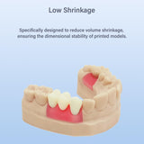 Antinsky Temporary Dental Model Resin for DLP LCD 3D Printer Resin 405nm High Precision High Hardness Fast Cure Time Teeth Textured Appearance Teeth Color A1 500g Antinsky