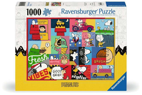 Ravensburger Peanuts Moments 1000 Piece Jigsaw Puzzle - 12000750 - Handcrafted Tooling, Made in Germany, Every Piece Fits Together Perfectly Ravensburger