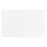 HEIHAK 100 PCS 3.4 x 2.1 Inch Sublimation Metal Business Cards, White Aluminum Blank Smooth Name Cards Gift Cards VIP Cards for Most Custom Laser Engraving, 0.01 inches Thick HEIHAK