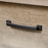 Sauder Cannery Bridge 6 Drawer Dresser Bedroom Dresser Chest of Drawers Wooden, in Lintel Oak Sauder