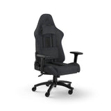 Corsair TC100 Relaxed Gaming Chair - Fabric - Racing-Inspired Design - Lumbar Pillow - Detachable Memory Foam Neck Pillow - Adjustable Seat Height - Adjustable Armrests - Gray and Black Corsair