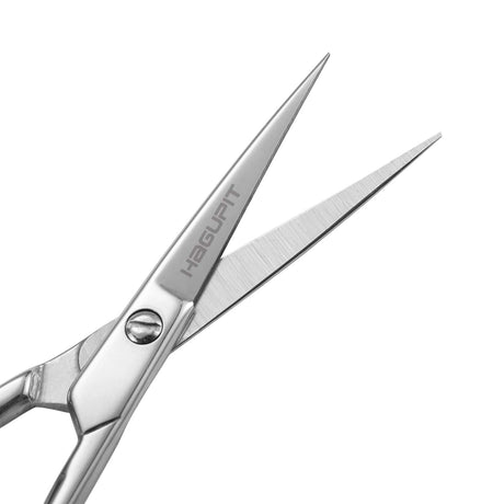 HAGUPIT Small Precision Embroidery Scissors, 4" Forged Stainless Steel Sharp Pointed Tip Detail Shears for DIY Craft Thread Cutting, Needlework Yarn & Sewing QFW