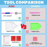 Ceiomez Cross Diamond Art for Adults, Flower Diamond Painting with Cross and Lily Flowers, DIY Full Round Drill Religious Diamond Art for Gift and Home Wall Decor 14x14in Ceiomez