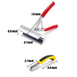 ZENFUN Set of 4 Canvas Stretcher Pliers with Staple Remover, 2 PCS Canvas Stretcher Pliers with 2 Staple Removers, Canvas Stretcher Plier Set for Art Oil Painting Framing ZENFUN