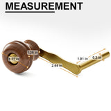 Grandfather Clock Winding Key Crank Winder Sligh Ridgeway Pearl NATIKON