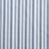 Nautica - Queen Sheets, Cotton Percale Preppy Bedding Set, Crisp & Cool, Lightweight & Breathable (Coleridge Stripe Blue, Queen) Nautica