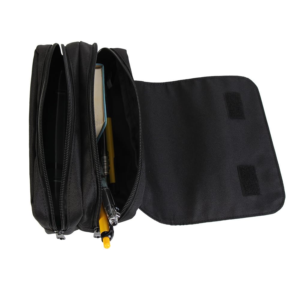 Dispalang Sublimation Blanks Cosmetic Bags Pencil Case Multipurpose DIY Heat Transfer Makeup Bags Toiletry Pouch with Removable Flap for Sublimation Dispalang