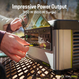 Goal Zero Yeti Portable Power Station, Yeti 300, 297 Watt Hour LiFePO4 Battery, Water resistant & Dustproof Solar Generator For Outdoors, Camping, Tailgating, & Home, Clean Renewable Off-Grid Power Goal Zero