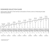 Progress Lighting P2606-80 AirPro Accessory Ceiling Fan Steel Downrod, 36-Inch, Forged Black Progress Lighting