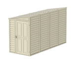 Duramax Sidemate 4'x10' Vinyl Storage Lean to Shed DURAMAX