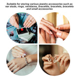 EXCEART Wood Box 2 Pack Unfinished Wood Box, Rectangular Unfinished Wooden Box with Hinged Lid and Front Clasp Natural Wood Storage Boxes for Jewelry Container Sundries Case Makeup Case Organizer EXCEART