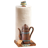 Coffee Pot Kitchen Paper Towel Holder VANTAKOOL
