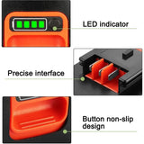 Powilling 2Pack 6.5Ah Lithium Battery Replacement for Black and Decker 18V Battery Firestorm 18v Battery HPB18 HPB18-OPE 244760-00 A1718 FS18FL FSB18 Firestorm 18V Battery(Charger Included) Powilling