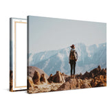 Photo.Gifts - Custom Canvas Prints with Your Photos 14"x10" - Customize with Your Picture & Text - Personalized Photo Canvas Prints Wall Art - Canvas Photo Stretched on Wooden Frame Photo.Gifts