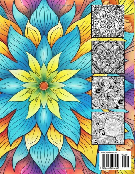 50 Mindfullness Patterns: Relaxation Coloring Book for Adults & Children! WoodArtSupply