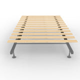 Greaton, 0.68-Inch Heavy Duty Horizontal Wooden Bunkie Board/Bed Slats, Twin(39"), Beige Greaton