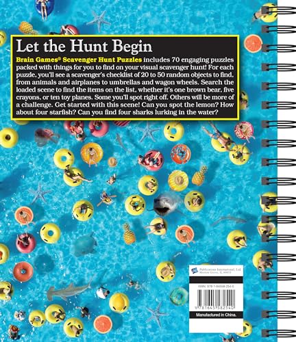 Brain Games - Scavenger Hunt Puzzles WoodArtSupply
