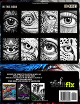 Windows - EYE ART COLORING BOOK: A coloring book focused on the beauty of eyes, from animals, people, nature and imagination. Majosta