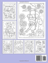 Creepy Cutie: Coloring Book for Adults and Teens Featuring Goth Kawaii and Spooky Cute Creatures of All Kinds and Many More Coco Wyo LLC