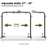 Josmimic Adjustable Dog Grooming Arm for Table: 42'' Height, 27''–39'' Width, Clamp Fits Up to 2.76'', with Hammock & 2 Nooses – Portable Pet Grooming Station for Nail Trimming, Cats & Dogs at Home Josmimic