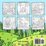 Forest Buddies Simply Lovely Coloring Book for Kids and Adults: Cute and Cozy Designs Featuring Adorable Animal Characters WoodArtSupply