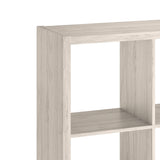 ClosetMaid 4550 Decorative Open Back 4-Cube Storage Organizer, Bleached Walnut ClosetMaid