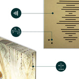 artgeist Acoustic Canvas Wall Art Print for Gamers Game Console 47x16 in - 1pcs Picture with Acoustic Foam Sound Print Artwork Room Acoustics Soundproofing 3D Effect Play Game Gaming i-A-0196-b-a artgeist