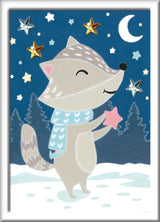 Ravensburger CreArt Cute Badger Paint by Numbers Kit for Kids - Painting Arts and Crafts for Ages 7 and Up Ravensburger