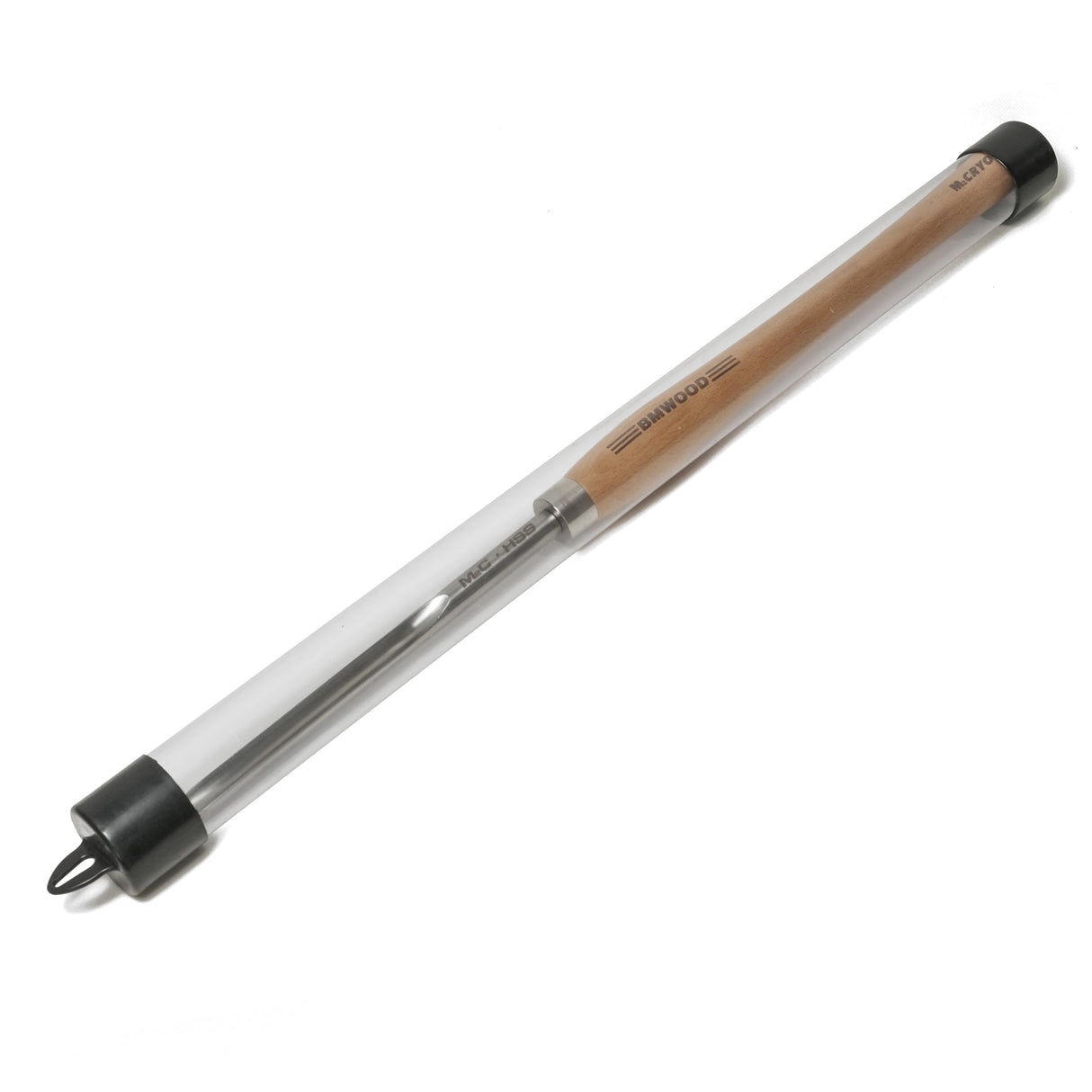 BMWOOD Cryo M2 HSS 5/8" Spindle Gouge with Beech Handle Length 15-1/2", Woodlathe Chisels for Woodturning BMWOOD