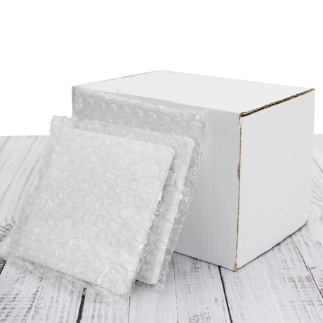 48 Pack Sublimation Blanks Coasters Bulk, 4 Inch Glossy White Glazed Ceramic Tiles Bulk with Cork Backing Pads, Heat Transfer Cup Mat for DIY Crafts Home Kitchen Decor (Square 48PCS) Geemax