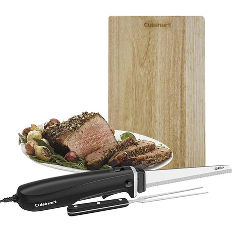 Cuisinart CEK-41FR Electric Knife with Cutting Board & Carving Fork (Renewed) Cuisinart