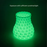 INLAND Micro Center PLA+ 3D Printing Filament 1.75mm, Green Glow in The Dark - Glowing PLA Plus 3D Printer Filament - PLA Pro Dimensional Accuracy +/- 0.03 mm - 1 kg Cardboard Spool (2.2 lbs) INLAND